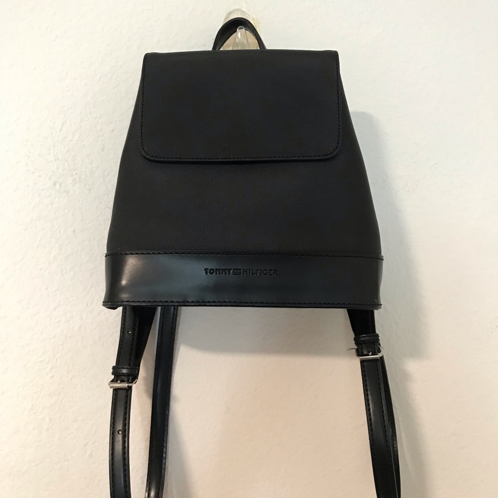 Tommy Hilfiger Black Mini Backpack
